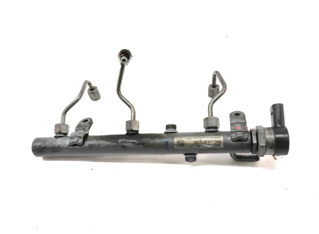 Thumbnail 4: 2013 MERCEDES GL350 (X166) 3.0L DIESEL (OM642) ENGINE LEFT FUEL RAIL w/ LINES