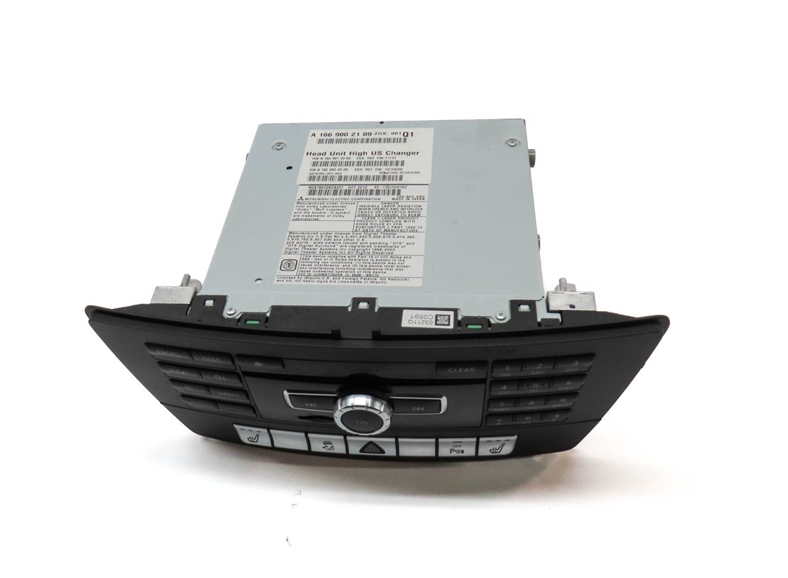Thumbnail 4: 2013 MERCEDES GL350 GL450 GL550 ML350 ML550 (W166 X166) CD RADIO STEREO RECEIVER