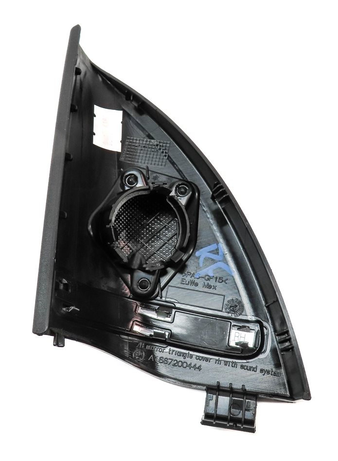 Thumbnail 5: 2013 MERCEDES GL350 (X166) FRONT DOOR HARMAN KARDON SPEAKER COVER SET 2 (BLACK)