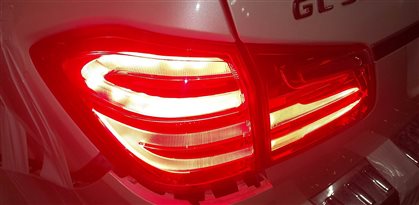 Thumbnail 2: 13-16 MERCEDES GL350 GL450 GL550 (X166) LEFT DRIVER TAILLIGHT BRAKE LIGHT LAMP