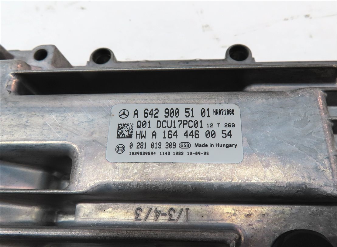 Thumbnail 4: 13-15 MERCEDES E GL W212 X166 DIESEL EMISSIONS EXHAUST TREATMENT CONTROL MODULE