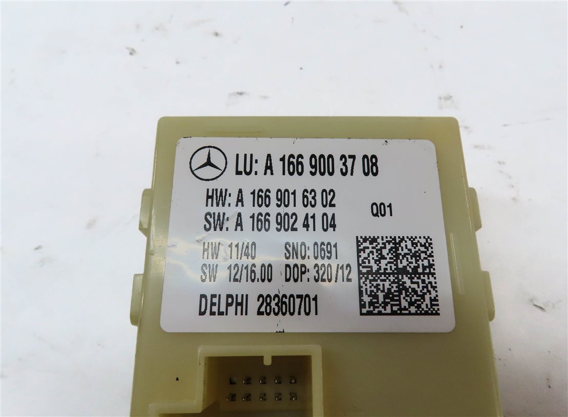 Thumbnail 4: 2013 MERCEDES GL350 (X166) TRUNK TAILGATE OPEN CLOSE LIFT ASSIST CONTROL MODULE