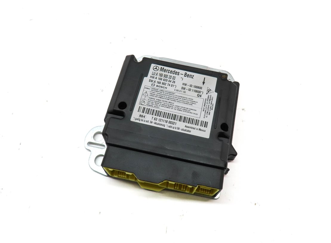 12-15 MERCEDES G550 G63 GL350 GL450 GL550 ML350 ML550 (X166 W166) SRS BAG MODULE