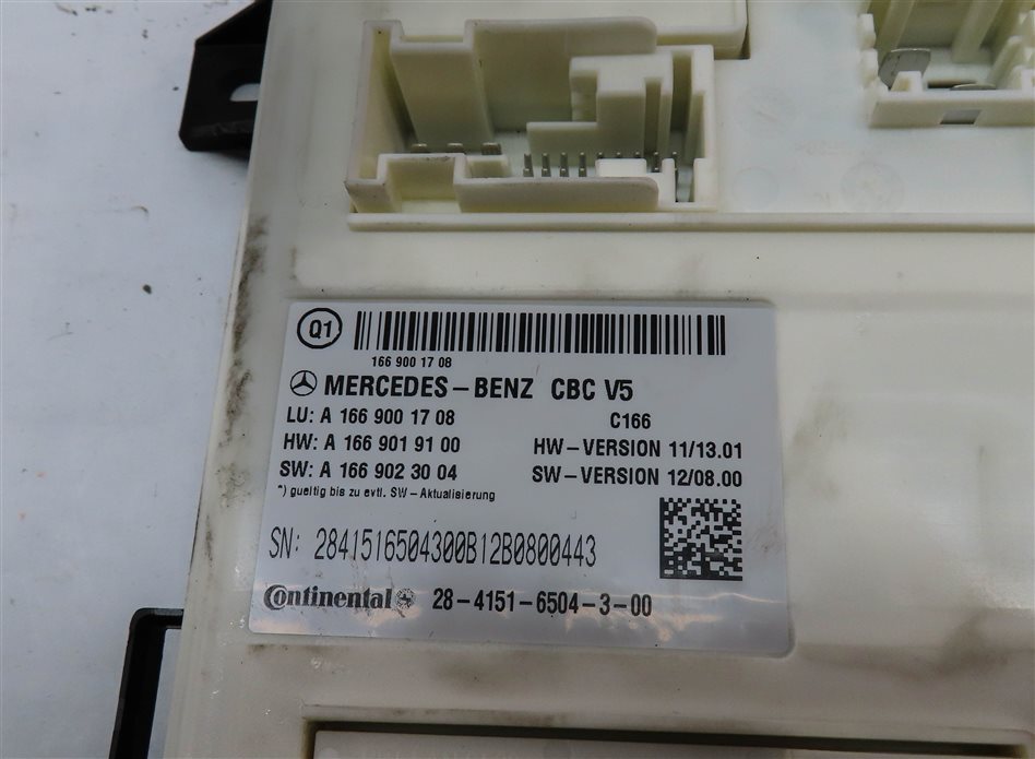Thumbnail 4: 13 MERCEDES GL350 GL450 GL550 ML350 (W166 X166) FRONT SIGNAL ACQUISITION MODULE