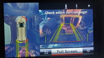 Thumbnail 2: 13-16 MERCEDES GL350 GL450 GL550 S550 S600 (X166 W222) REAR SURROUND VIEW CAMERA