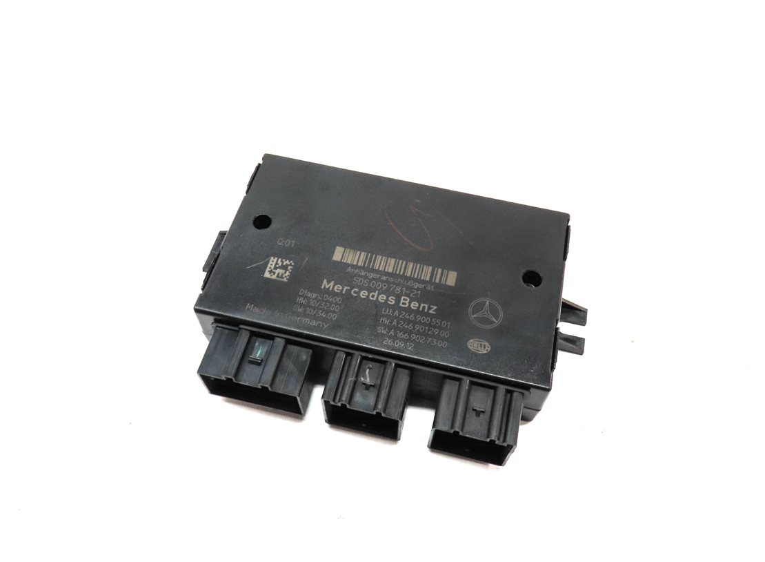 12-17 MERCEDES B250 G550 GL350 GL550 ML350 ML550 (W166 W246 X166) TOWING MODULE