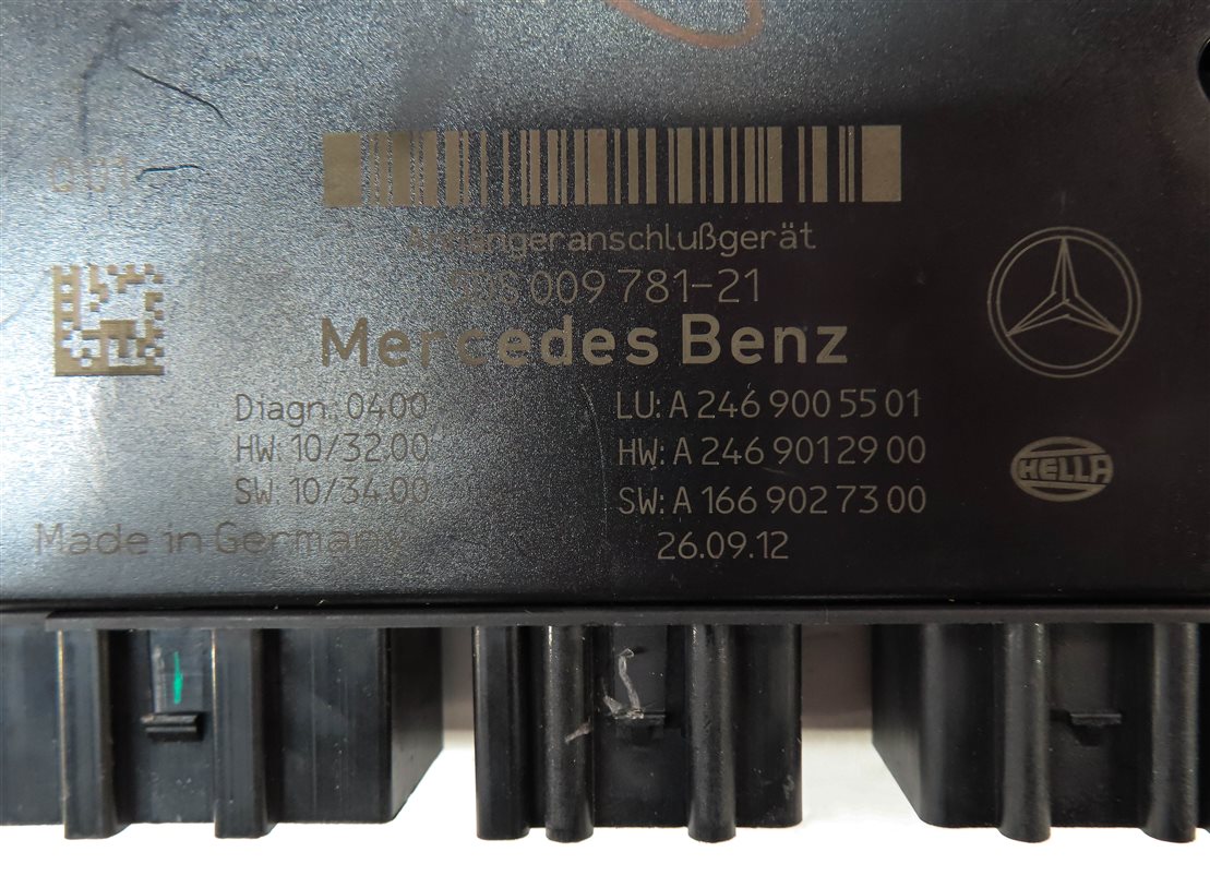 Thumbnail 4: 12-17 MERCEDES B250 G550 GL350 GL550 ML350 ML550 (W166 W246 X166) TOWING MODULE