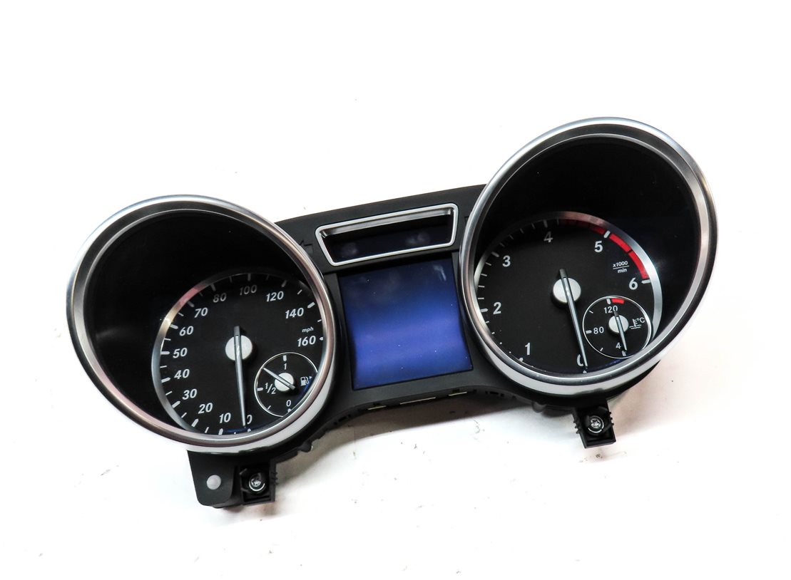 Thumbnail 4: 13 MERCEDES GL350 ML350 W166 X166 3.0L DIESEL SPEEDOMETER CLUSTER (MPH) (114k)