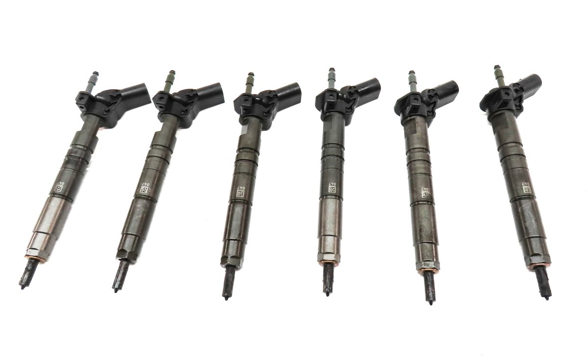 Thumbnail 5: 2012-2017 MERCEDES GL350 GLE350D GLS350D ML350 S350 - DIESEL FUEL INJECTOR SET 6