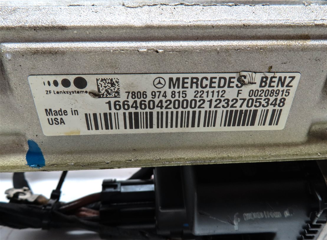 Thumbnail 6: 2013-2016 MERCEDES GL ML CLASS W166 X166) POWER STEERING GEAR RACK & PINION