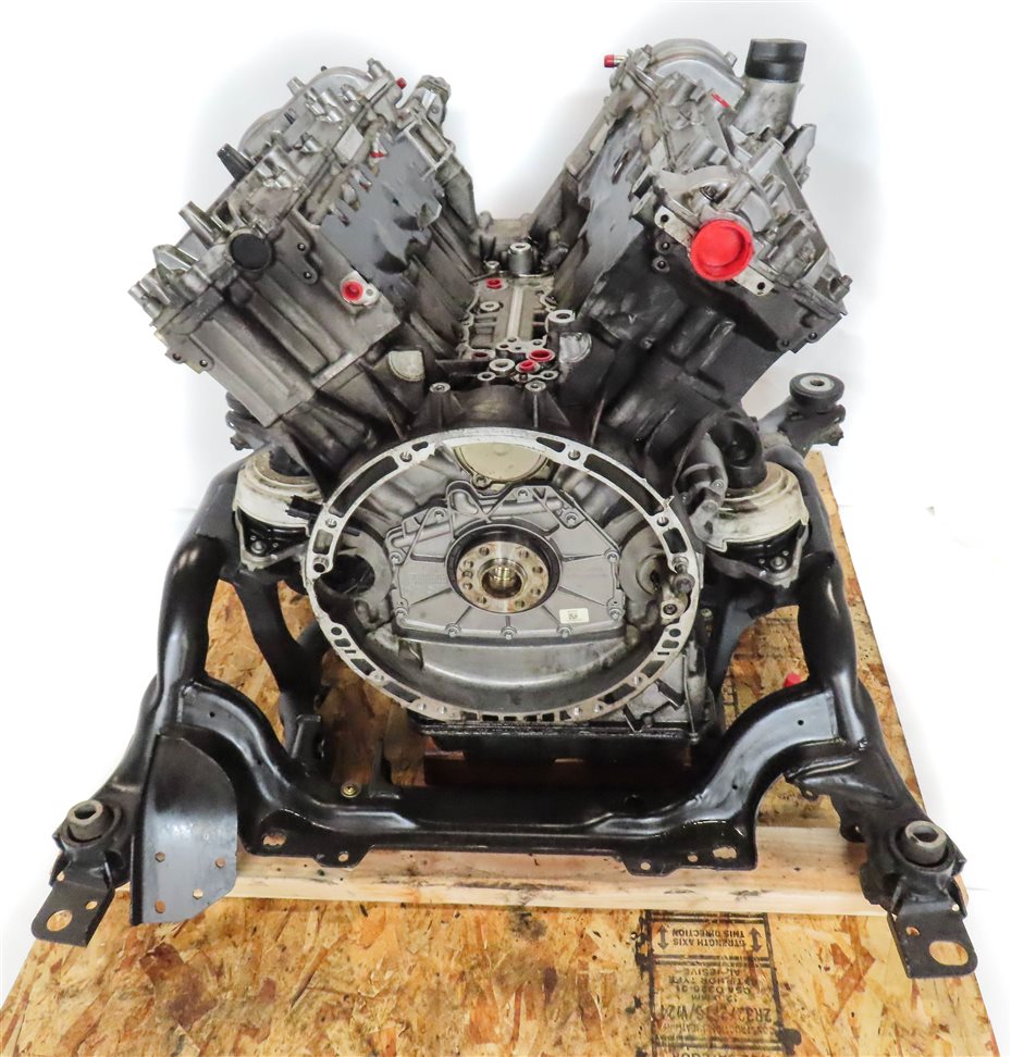 Thumbnail 14: 13-16 MERCEDES GL350 (X166) 3.0L DIESEL OM642 LONG BLOCK ENGINE ASSEMBLY (114k)