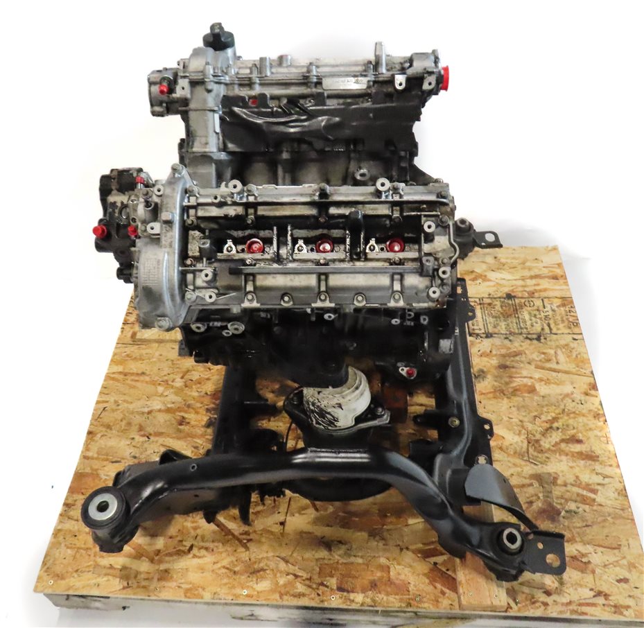 Thumbnail 15: 13-16 MERCEDES GL350 (X166) 3.0L DIESEL OM642 LONG BLOCK ENGINE ASSEMBLY (114k)