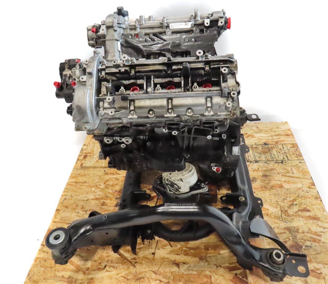 Thumbnail 16: 13-16 MERCEDES GL350 (X166) 3.0L DIESEL OM642 LONG BLOCK ENGINE ASSEMBLY (114k)