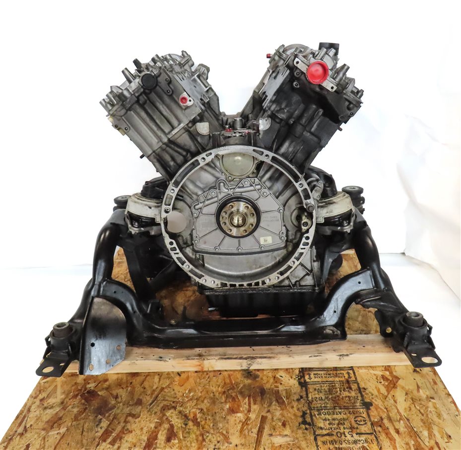 Thumbnail 5: 13-16 MERCEDES GL350 (X166) 3.0L DIESEL OM642 LONG BLOCK ENGINE ASSEMBLY (114k)