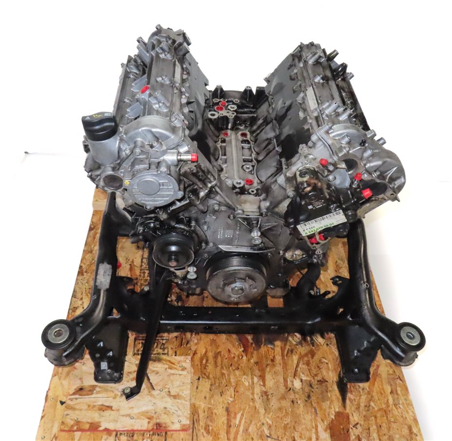 Thumbnail 9: 13-16 MERCEDES GL350 (X166) 3.0L DIESEL OM642 LONG BLOCK ENGINE ASSEMBLY (114k)