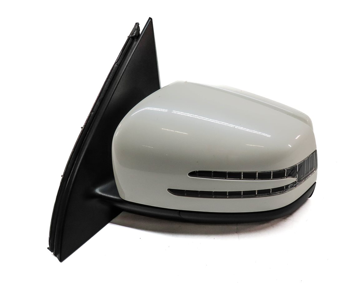 Thumbnail 8: 2013-2016 MERCEDES GL350 GL450 GL550 (X166) LEFT CAMERA DOOR MIRROR (White)