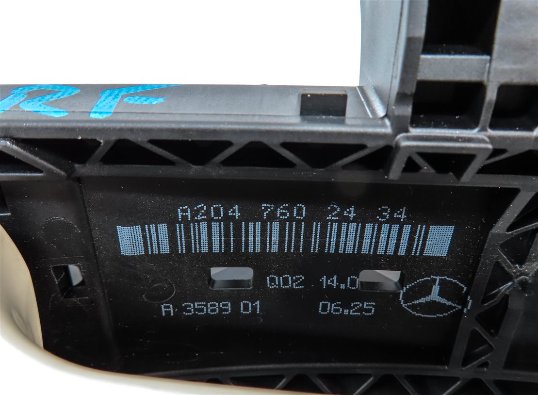Thumbnail 6: 08-16 MERCEDES C E GL ML CLASS FRONT or REAR RIGHT KEYLESS DOOR HANDLE (White)