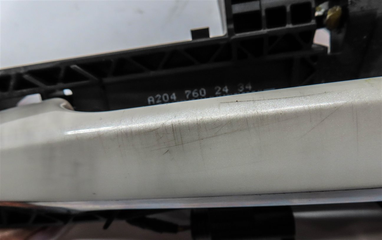 Thumbnail 7: 08-16 MERCEDES C E GL ML CLASS FRONT or REAR RIGHT KEYLESS DOOR HANDLE (White)