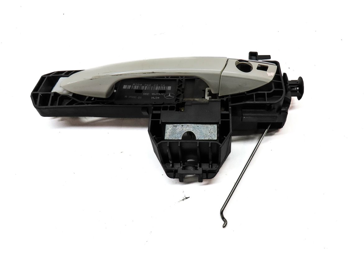 Thumbnail 4: 08-14 MERCEDES E350 E400 E550 E63 - LEFT FRONT KEYLESS GO DOOR HANDLE (White)