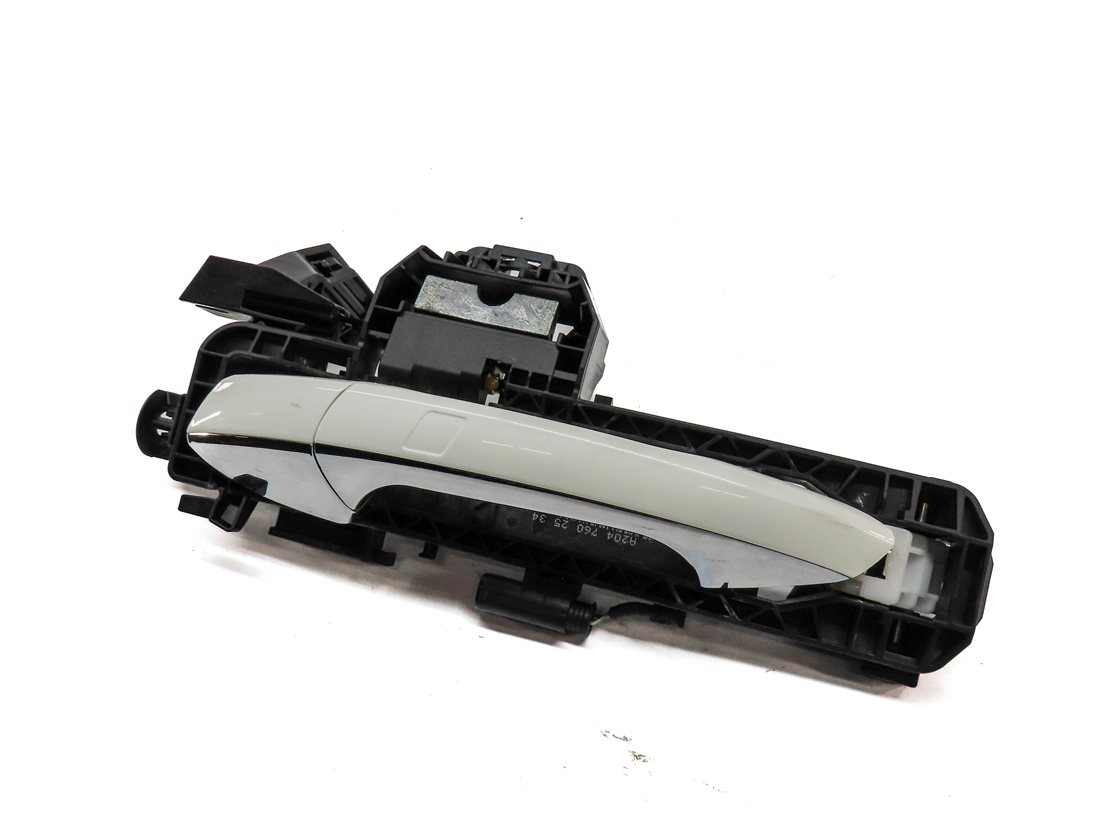 13-16 MERCEDES GL350 GL450 GL550 ML350 - LEFT REAR KEYLESS DOOR HANDLE (White)