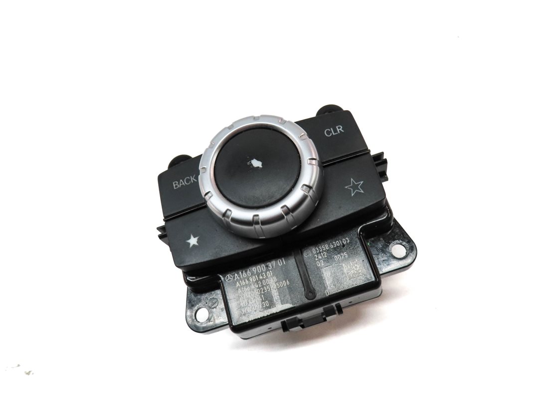 Thumbnail 3: 2013 MERCEDES GL350 (X166) CONSOLE RADIO MEDIA CONTROL KNOB SWITCH BUTTON PANEL