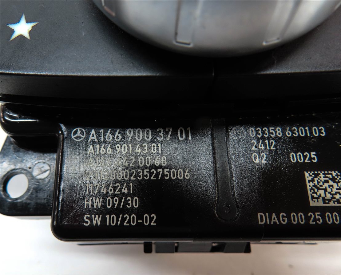Thumbnail 6: 2013 MERCEDES GL350 (X166) CONSOLE RADIO MEDIA CONTROL KNOB SWITCH BUTTON PANEL