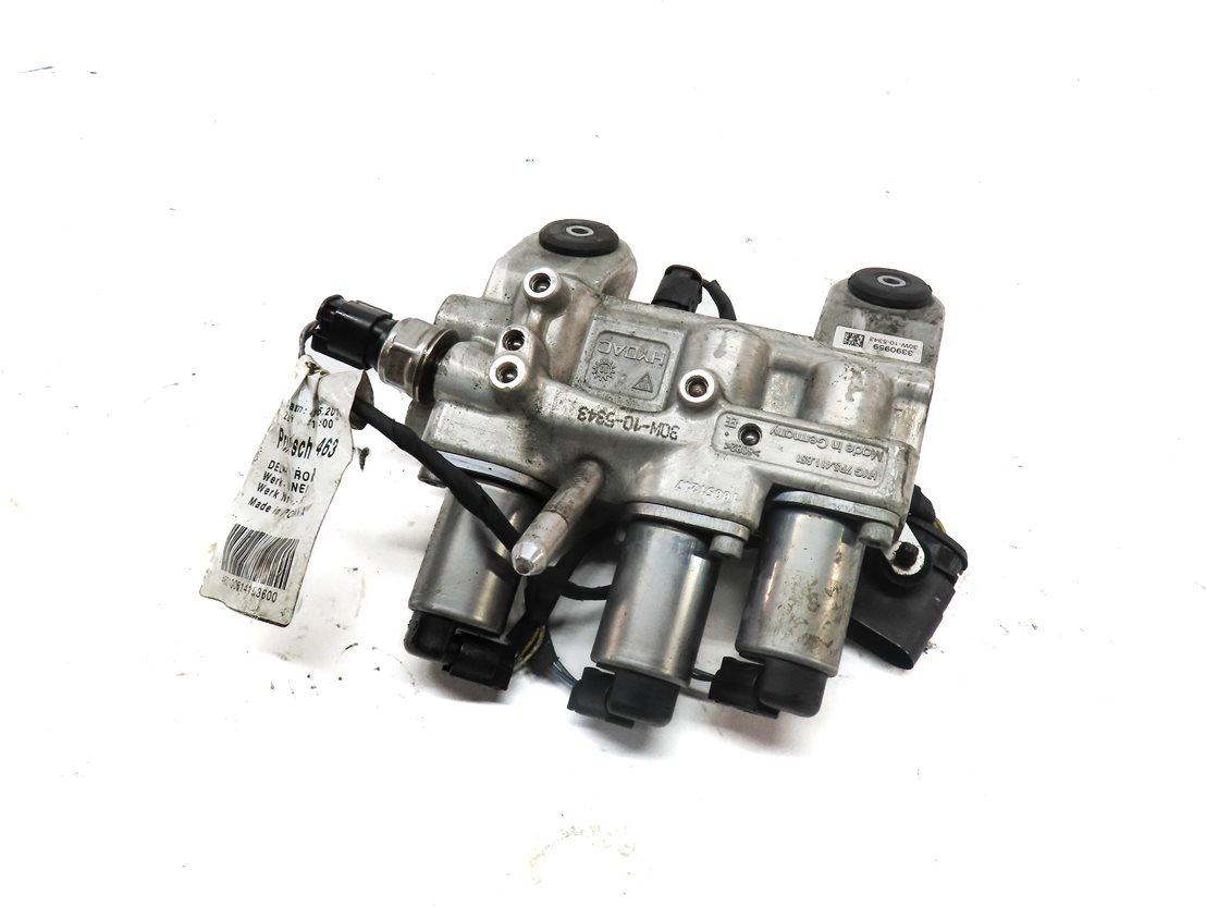 2011 PORSCHE CAYENNE (958) SUSPENSION SELF LEVELING LEVEL VALVE BLOCK