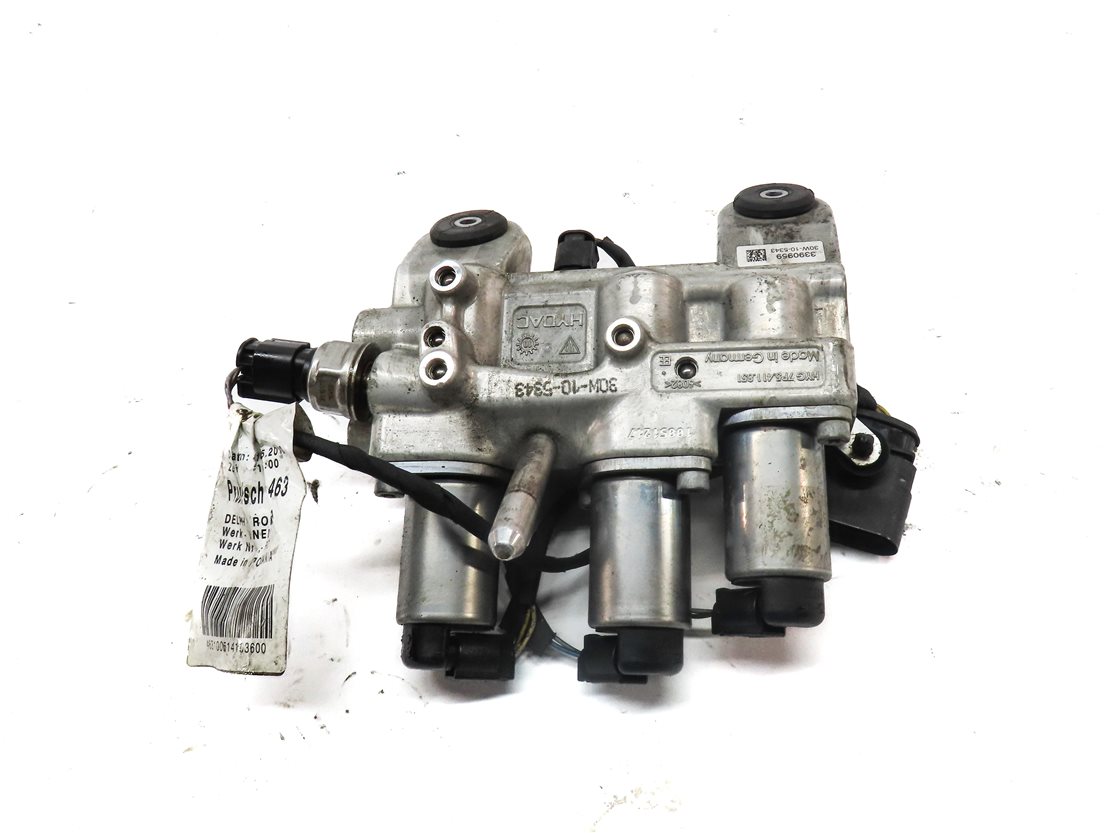Thumbnail 2: 2011 PORSCHE CAYENNE (958) SUSPENSION SELF LEVELING LEVEL VALVE BLOCK