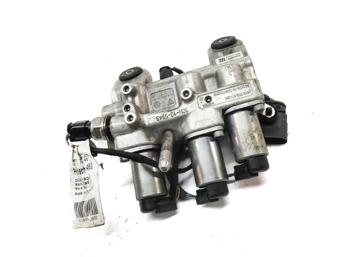 Thumbnail 3: 2011 PORSCHE CAYENNE (958) SUSPENSION SELF LEVELING LEVEL VALVE BLOCK