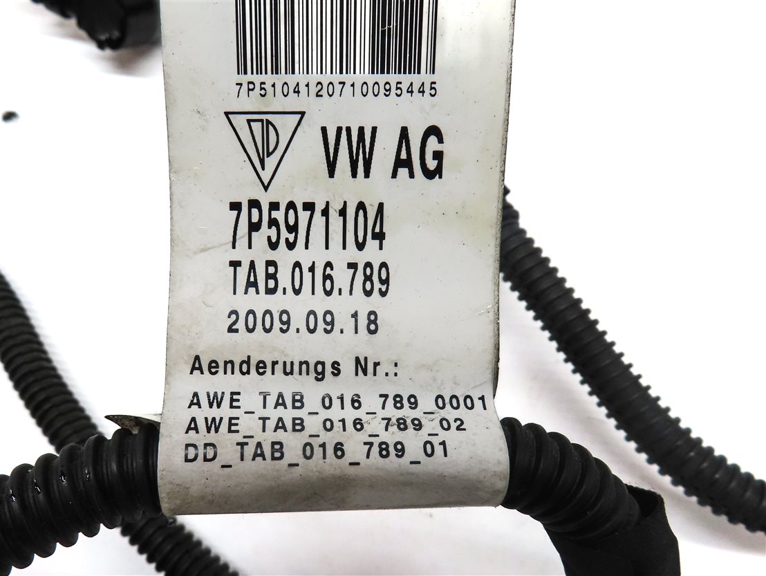 Thumbnail 4: 2011 PORSCHE CAYENNE 958 FRONT PARK ASSIST PDC SENSOR SET 4 (Black) & HARNESS