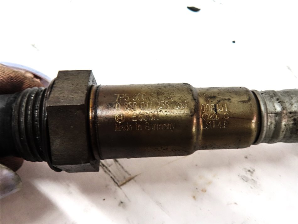 Thumbnail 5: 2011 PORSCHE CAYENNE (958) 4.8L (M48.52) TURBO ENGINE O2 OXYGEN SENSOR SET 4
