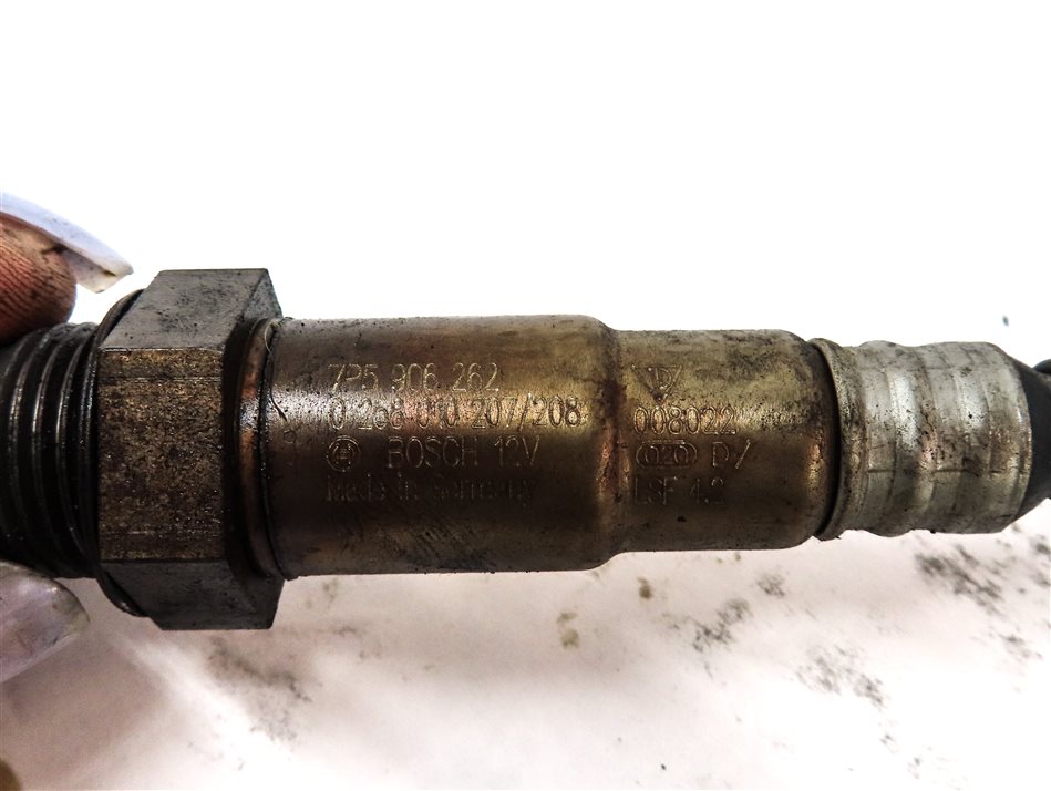 Thumbnail 7: 2011 PORSCHE CAYENNE (958) 4.8L (M48.52) TURBO ENGINE O2 OXYGEN SENSOR SET 4