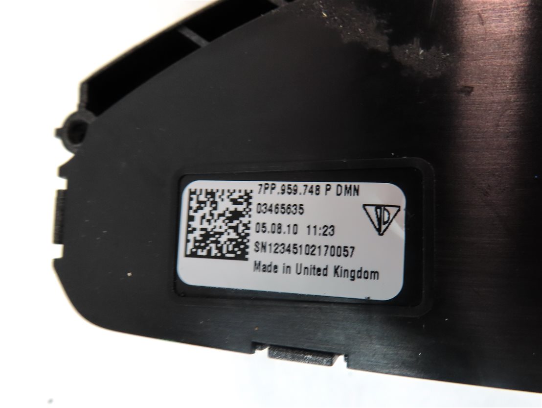 Thumbnail 6: 2011 PORSCHE CAYENNE (958) FRONT RIGHT PASSENGER SEAT ADJUST SWITCH w/ LUMBAR