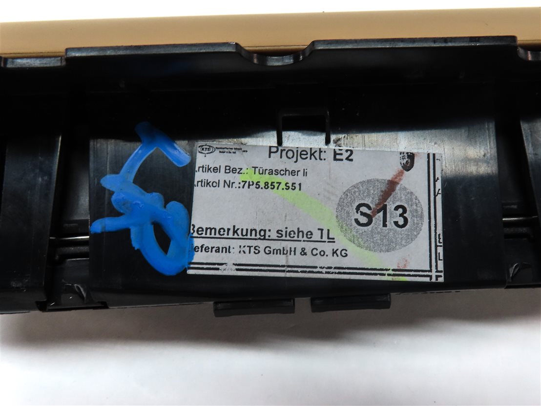Thumbnail 7: 2011 PORSCHE CAYENNE (958) REAR LEFT DOOR PANEL ASHTRAY ASH TRAY (BEIGE)