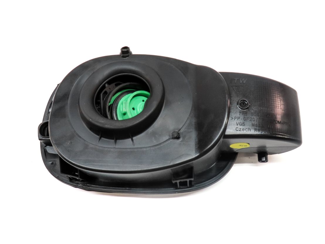 Thumbnail 5: 2011-2018 PORSCHE CAYENNE (958) FUEL TANK DOOR w/ HOUSING (Black)