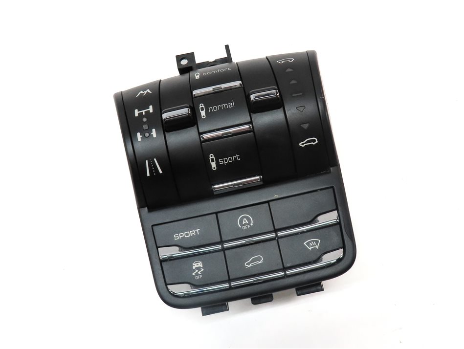 Thumbnail 3: 2011 PORSCHE CAYENNE 958 TRANSFER CASE TERRAIN SUSPENSION TRACTION CONTROL PANEL