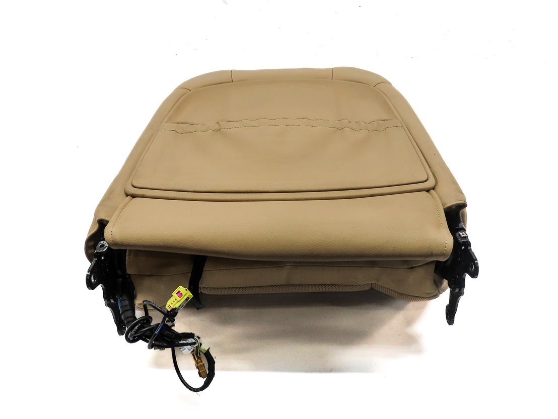 Thumbnail 5: 2011 PORSCHE CAYENNE (958) FRONT LEFT UPPER HEATED VENTED SEAT CUSHION (Beige)