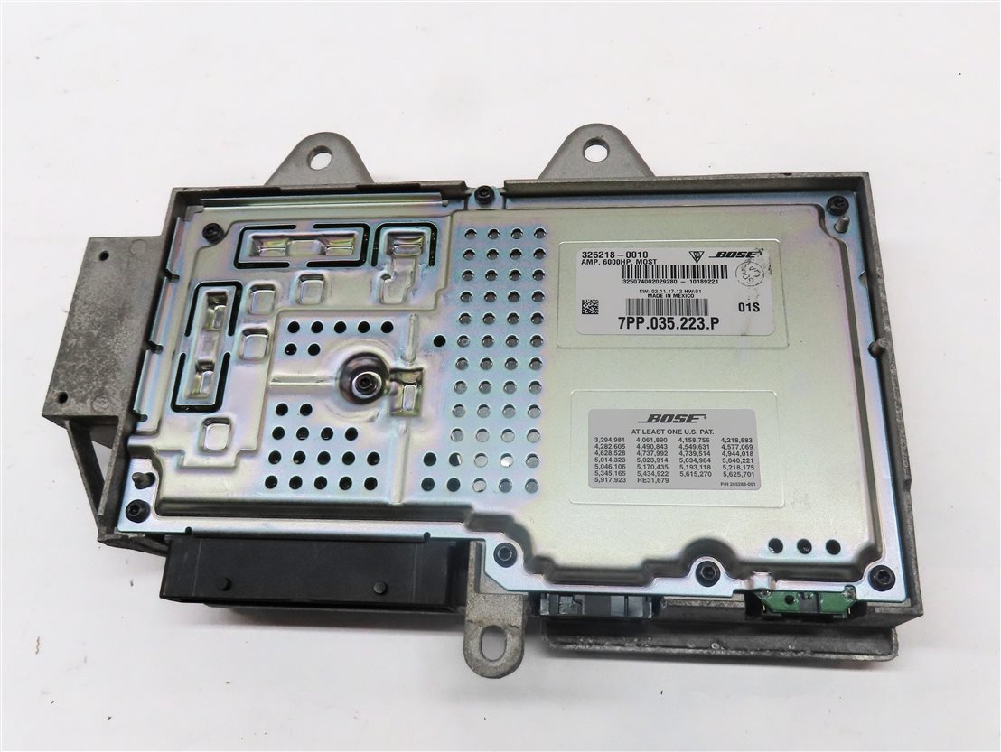 Thumbnail 4: 2011-2016 PORSCHE 911 MACAN CAYENNE (991 958 95B) BOSE AUDIO AMP AMPLIFIER