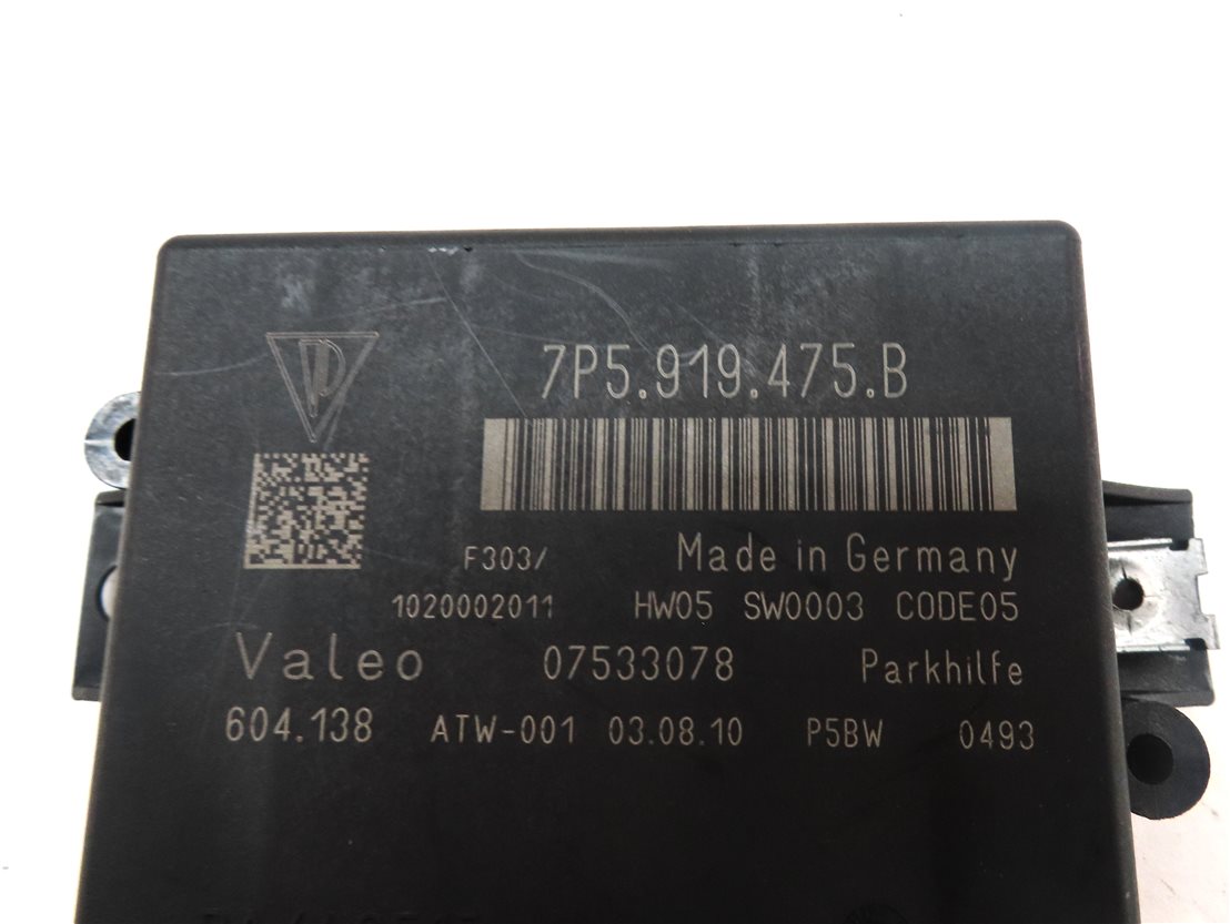 Thumbnail 4: 2011-2012 PORSCHE CAYENNE (958) PDC PARK DISTANCE ASSIST CONTROL MODULE