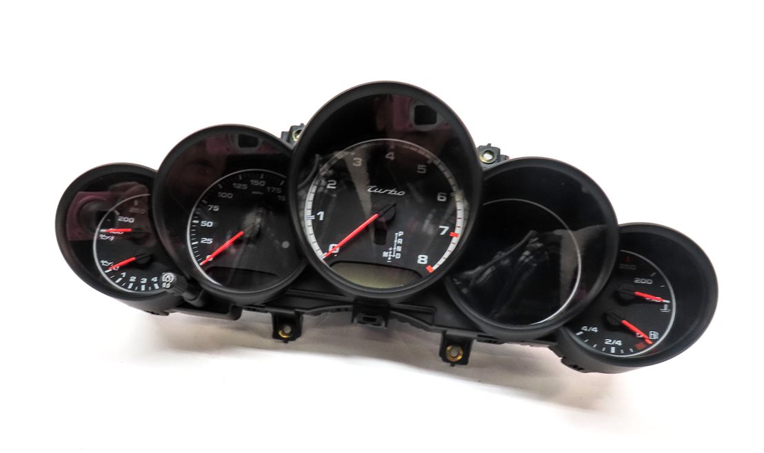 Thumbnail 1: 11-12 PORSCHE CAYENNE (958) 4.8L TURBO SPEEDOMETER GAUGE CLUSTER MPH (133k)