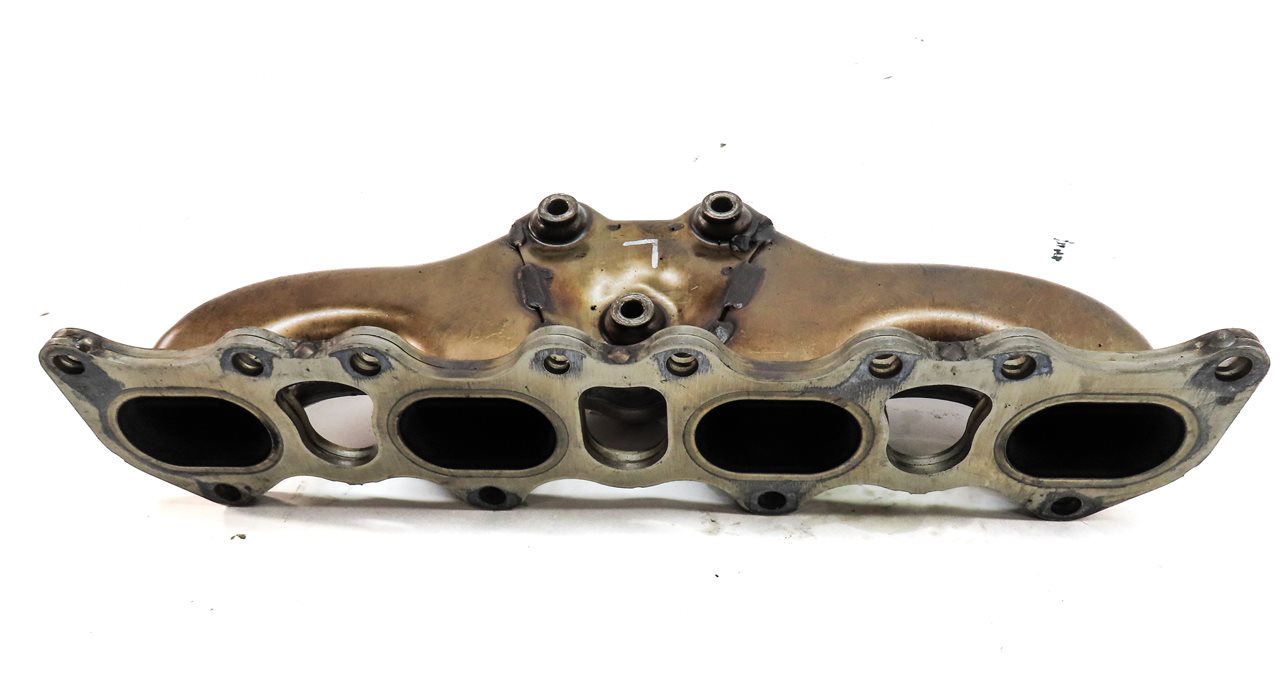 Thumbnail 6: 08-18 PORSCHE CAYENNE (958) 4.8L TURBO ENGINE LEFT & RIGHT EXHAUST MANIFOLD SET