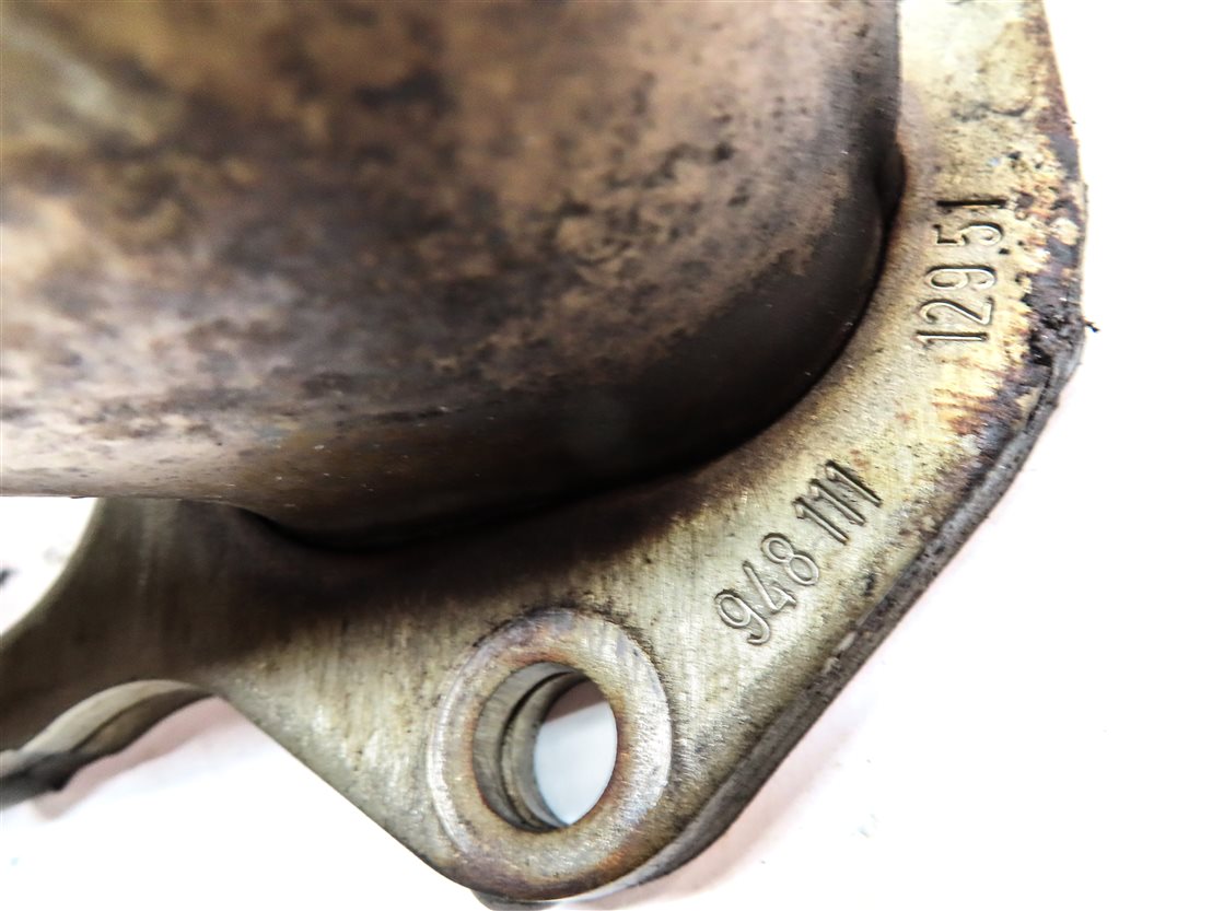 Thumbnail 7: 08-18 PORSCHE CAYENNE (958) 4.8L TURBO ENGINE LEFT & RIGHT EXHAUST MANIFOLD SET