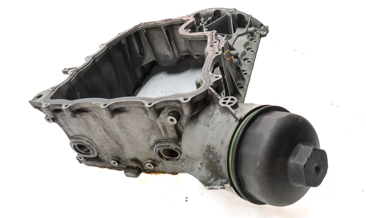 Thumbnail 5: 2011-2018 PORSCHE CAYENNE (958) 4.8L (M48.52) TURBO UPPER ENGINE OIL PAN