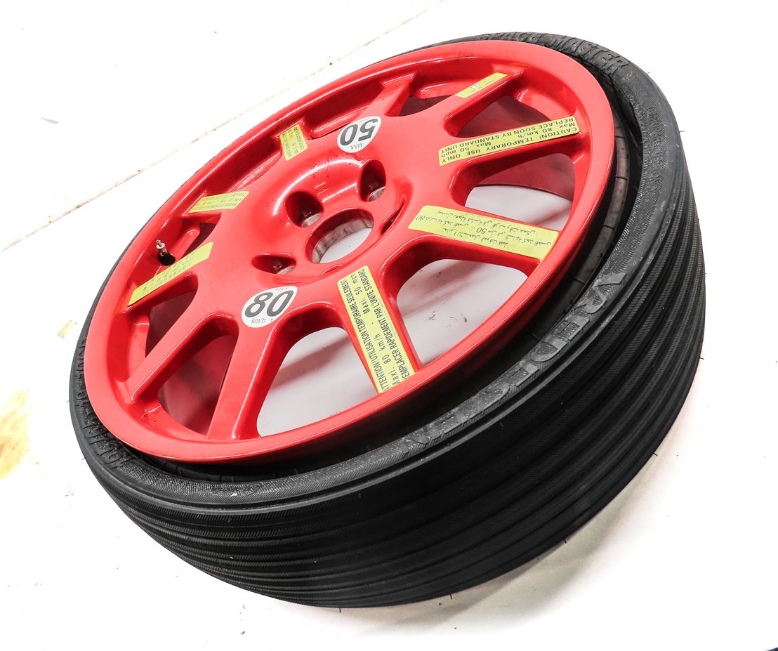 Thumbnail 3: 2011 PORSCHE CAYENNE (958) 19x6.5 INCH EMERGENCY ROADSIDE SPARE WHEEL TIRE