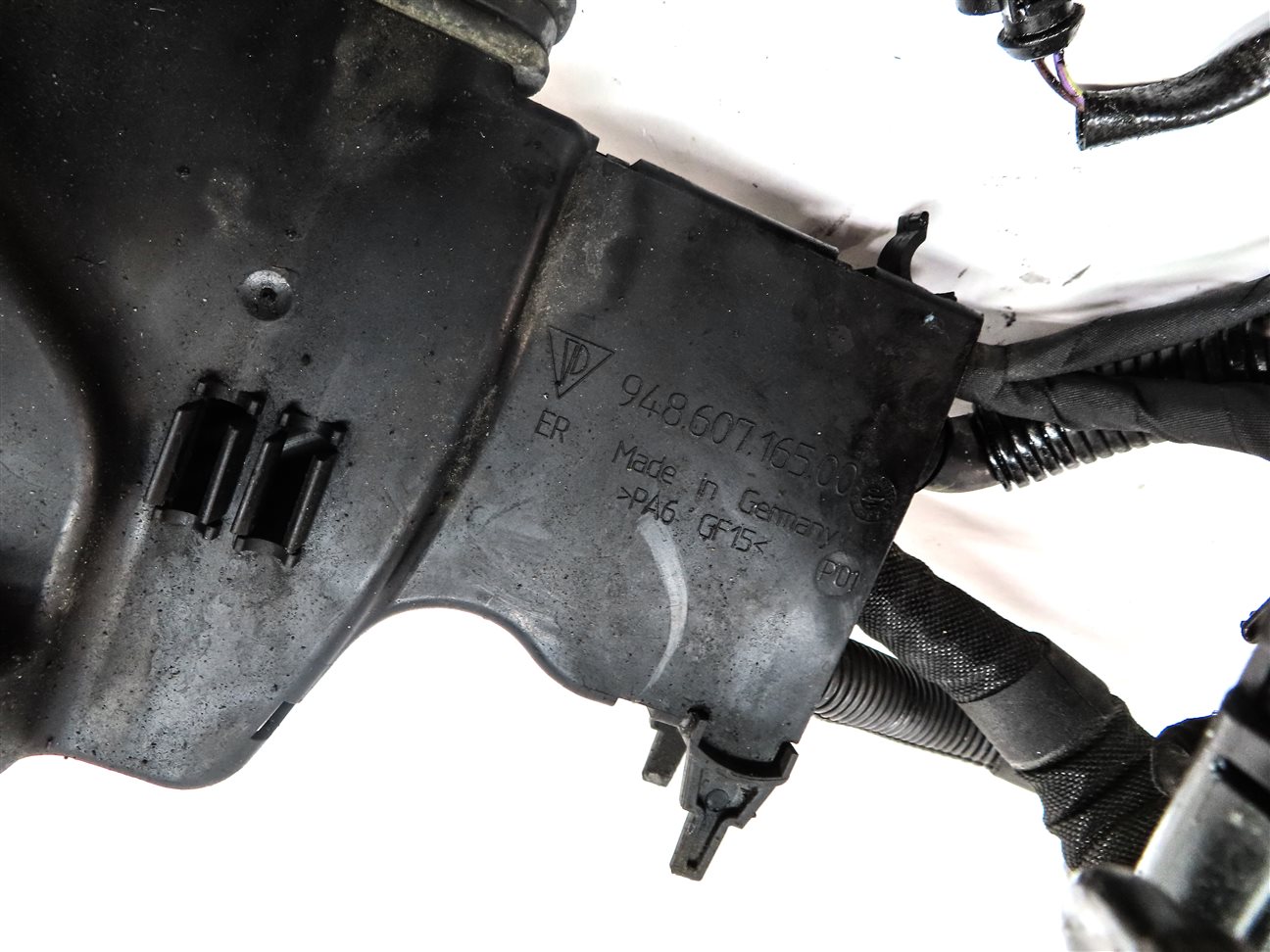 Thumbnail 10: 2011 PORSCHE CAYENNE (958) 4.8L (M48.52) TURBO ENGINE WIRE WIRING HARNESS