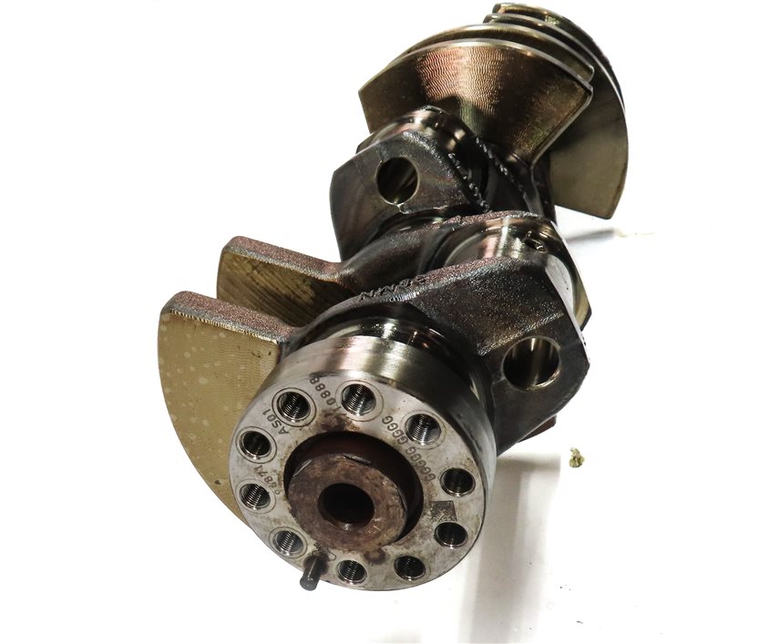 Thumbnail 5: 2011 PORSCHE CAYENNE (958) 4.8L (M48.52) TURBO ENGINE CRANKSHAFT CRANK SHAFT