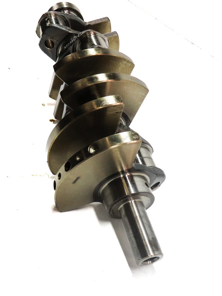 Thumbnail 6: 2011 PORSCHE CAYENNE (958) 4.8L (M48.52) TURBO ENGINE CRANKSHAFT CRANK SHAFT