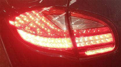 Thumbnail 2: 2011-2014 PORSCHE CAYENNE (958) LEFT DRIVER OUTER TAILLIGHT BRAKE LIGHT LAMP