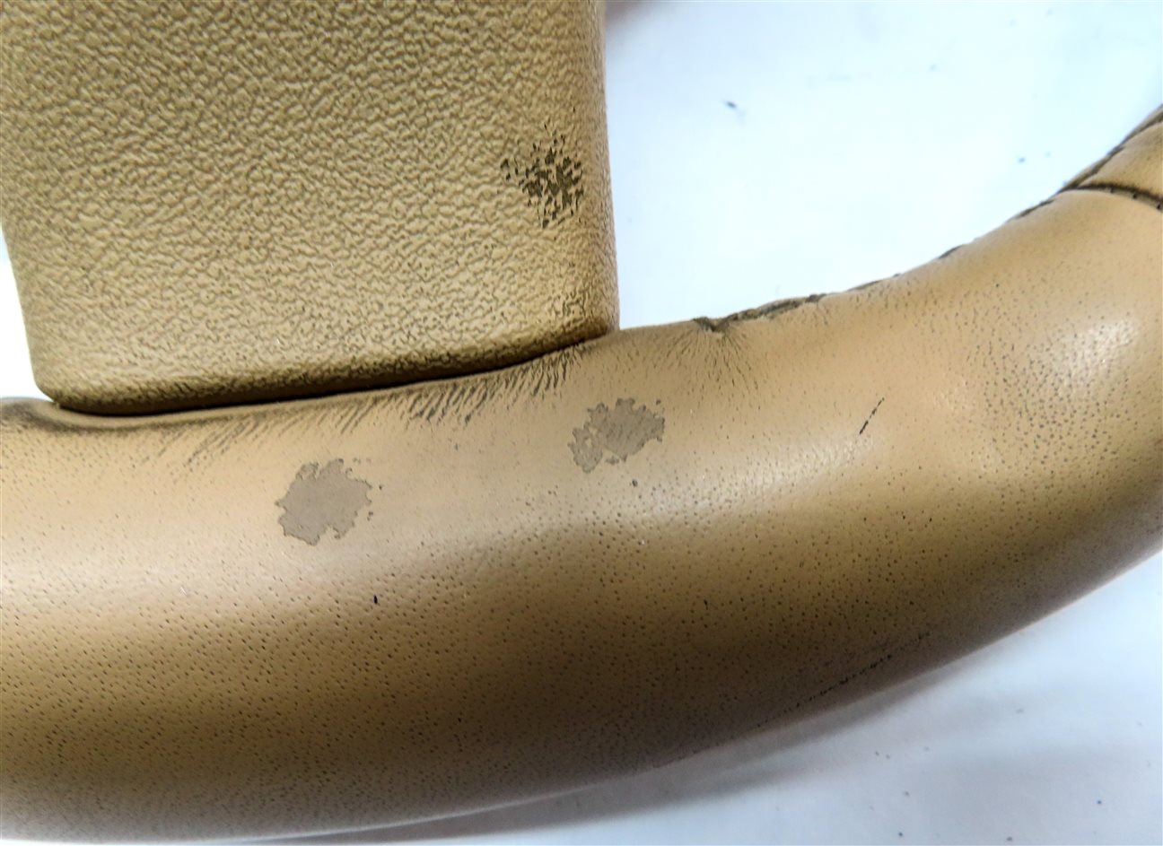 Thumbnail 6: 10-16 PORSCHE CAYENNE PANAMERA (958 970) 3-SPOKE STEERING WHEEL & PADDLE (Beige)