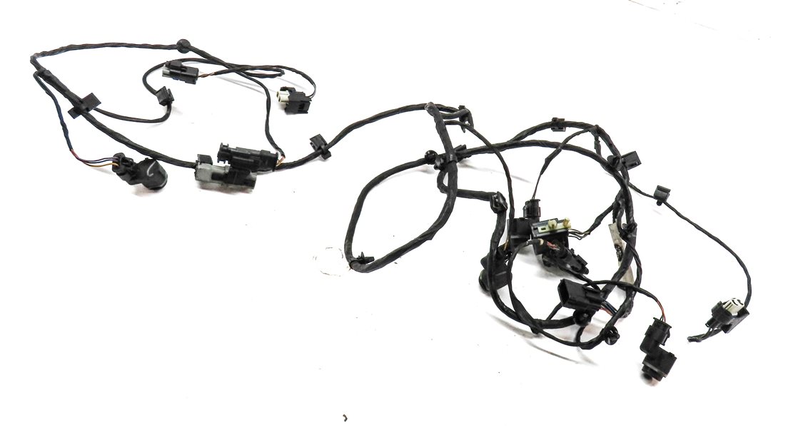 13 RANGE ROVER EVOQUE PURE+ (L538) FRONT PARK ASSIST PDC SENSOR SET/4 w/HARNESS